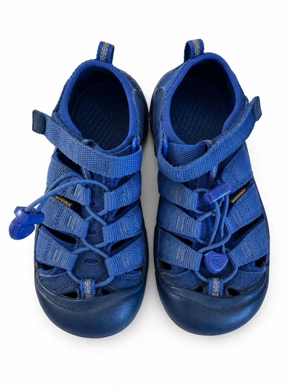 KEEN Newport H2 Kids Sport Sandals Blue Washable Water Shoes US 1